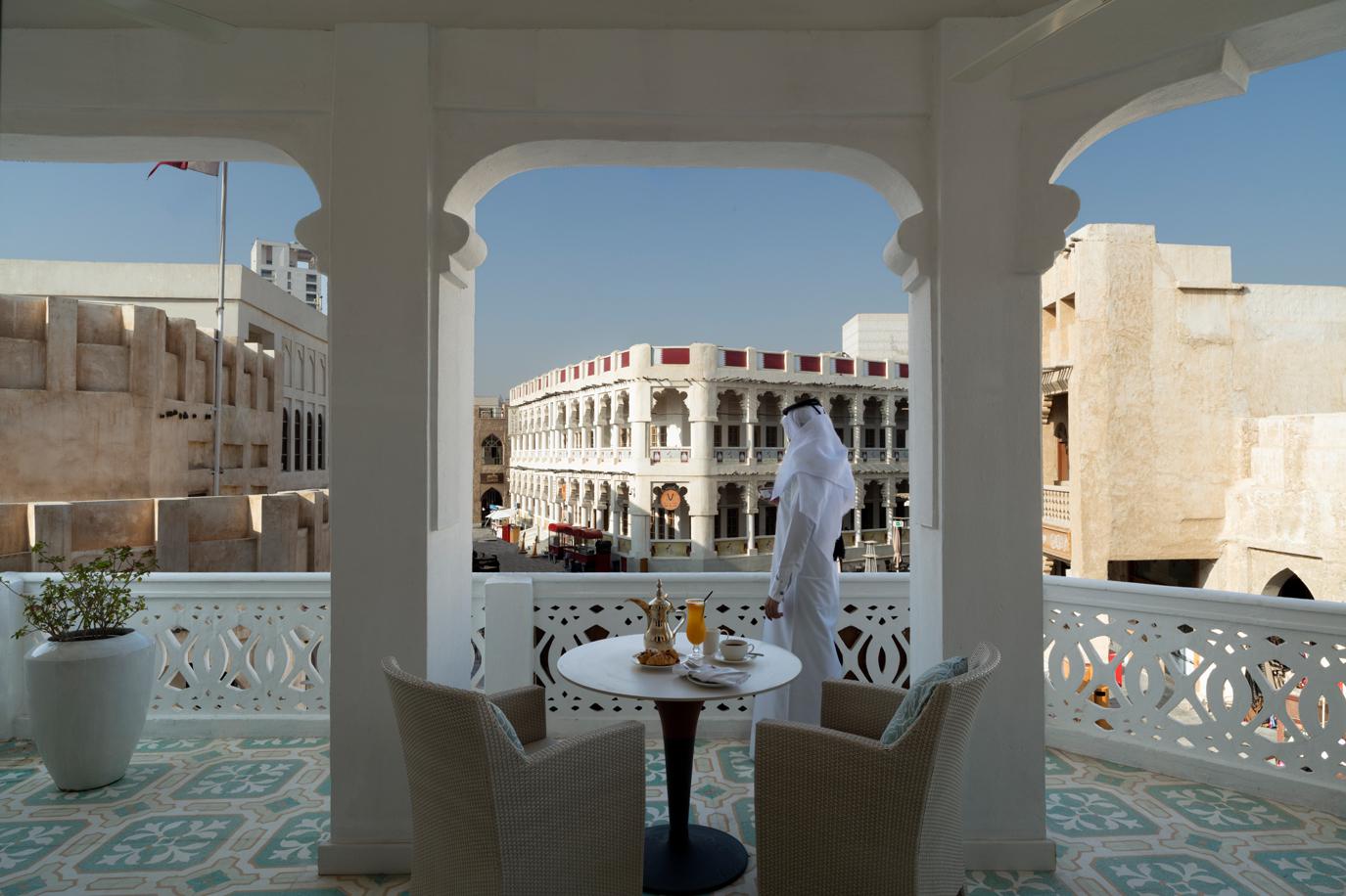 Вид с балкона отеля Bismillah Hotel