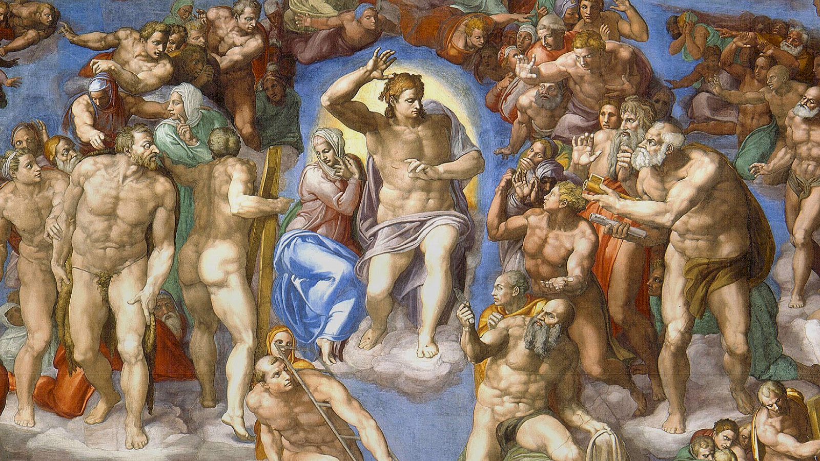 Фреска «Страшный суд», Микеланджело, 1537-1541 годы