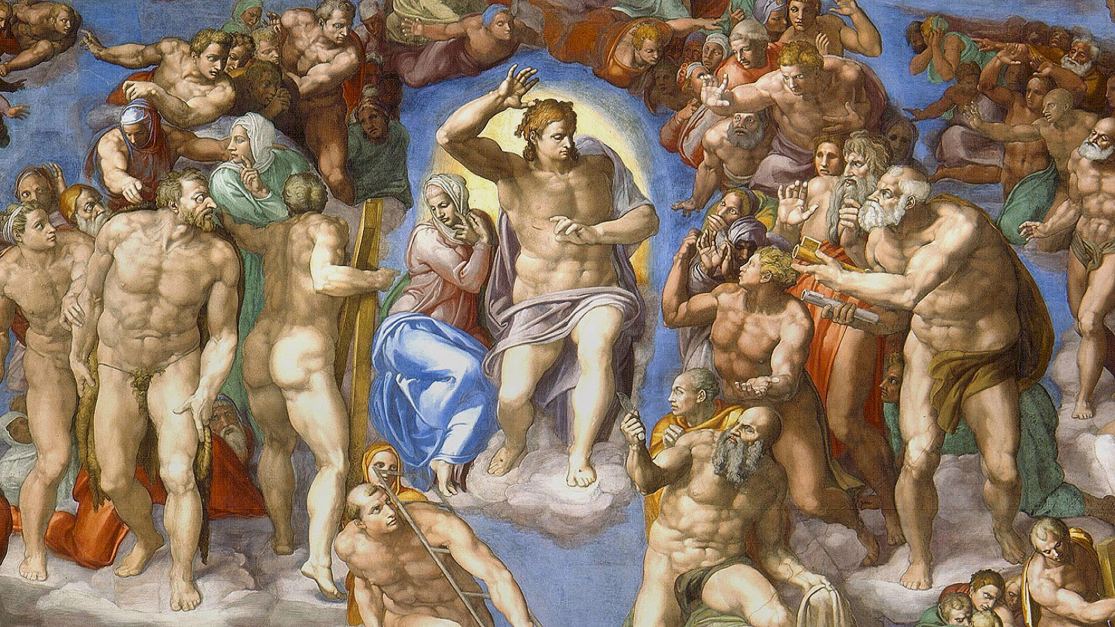 Фреска «Страшный суд», Микеланджело, 1537-1541 годы