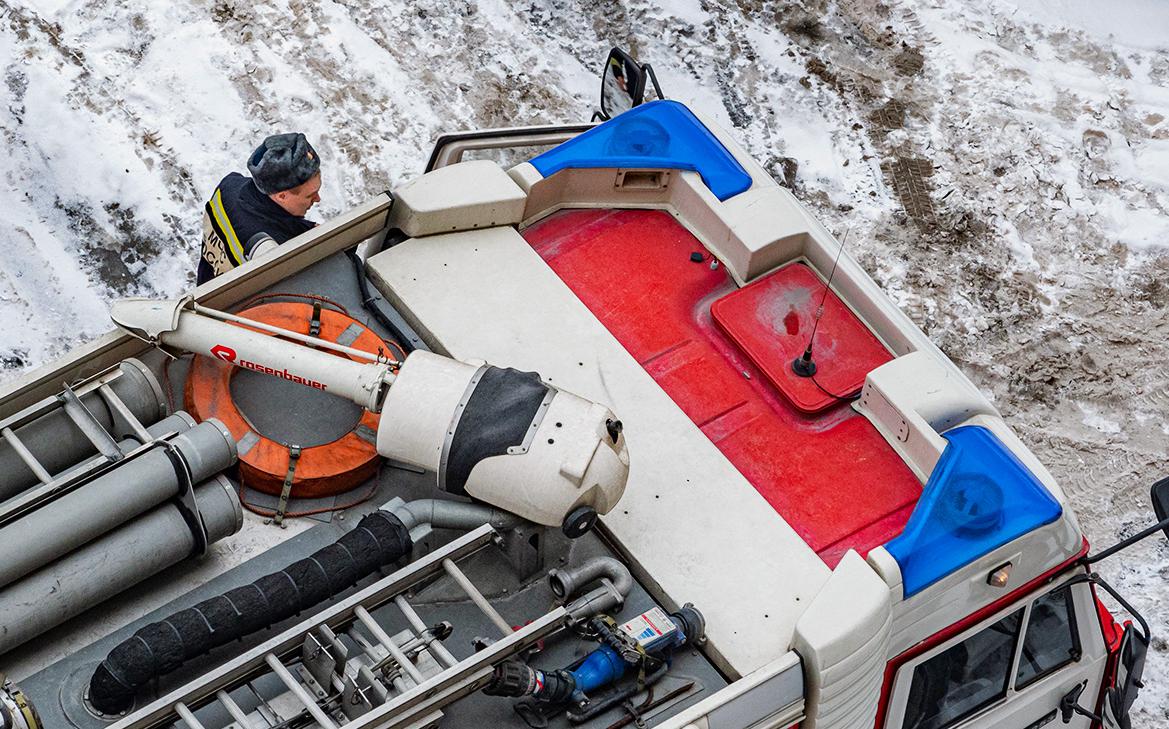 В Смоленской области потушили пожар на химзаводе после атаки дронов