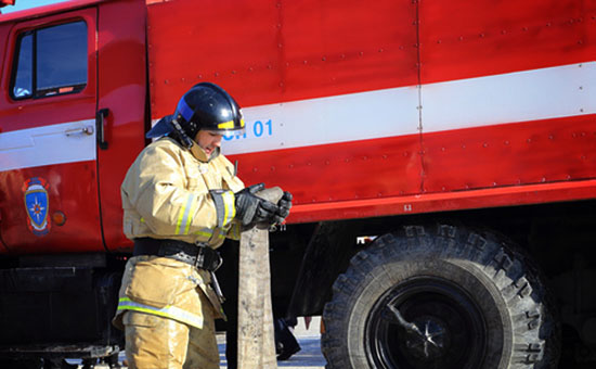 Сотрудник пожарной части, 2015 год