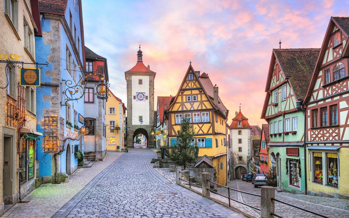 Ротенбург-об-дер-Таубер, живописный средневековый город Германии