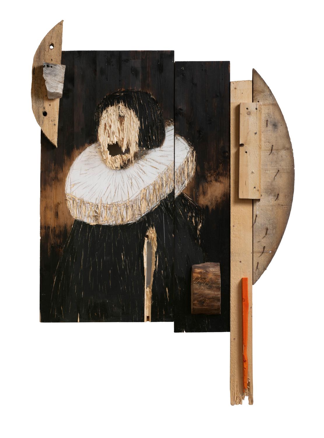 Нестор Энгельке,&nbsp;&laquo;Деревянный голландский портрет номер 9&raquo;