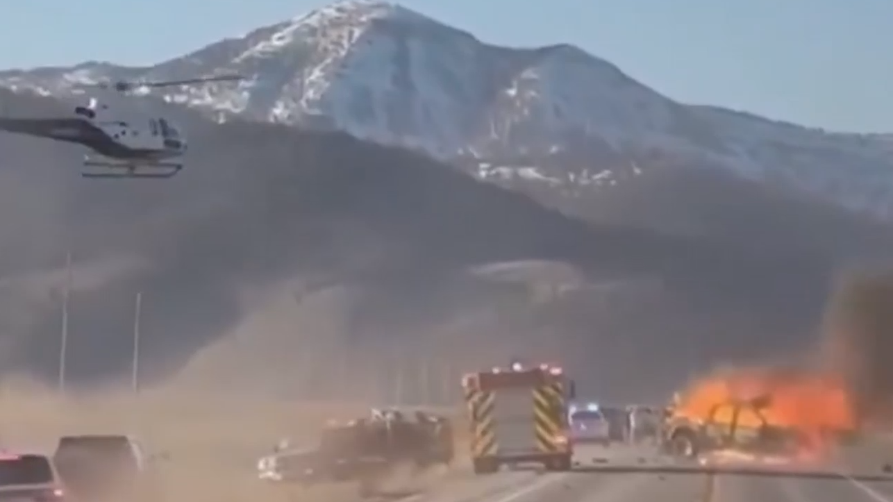 Семь человек погибли в ДТП у Йеллоустона. Видео