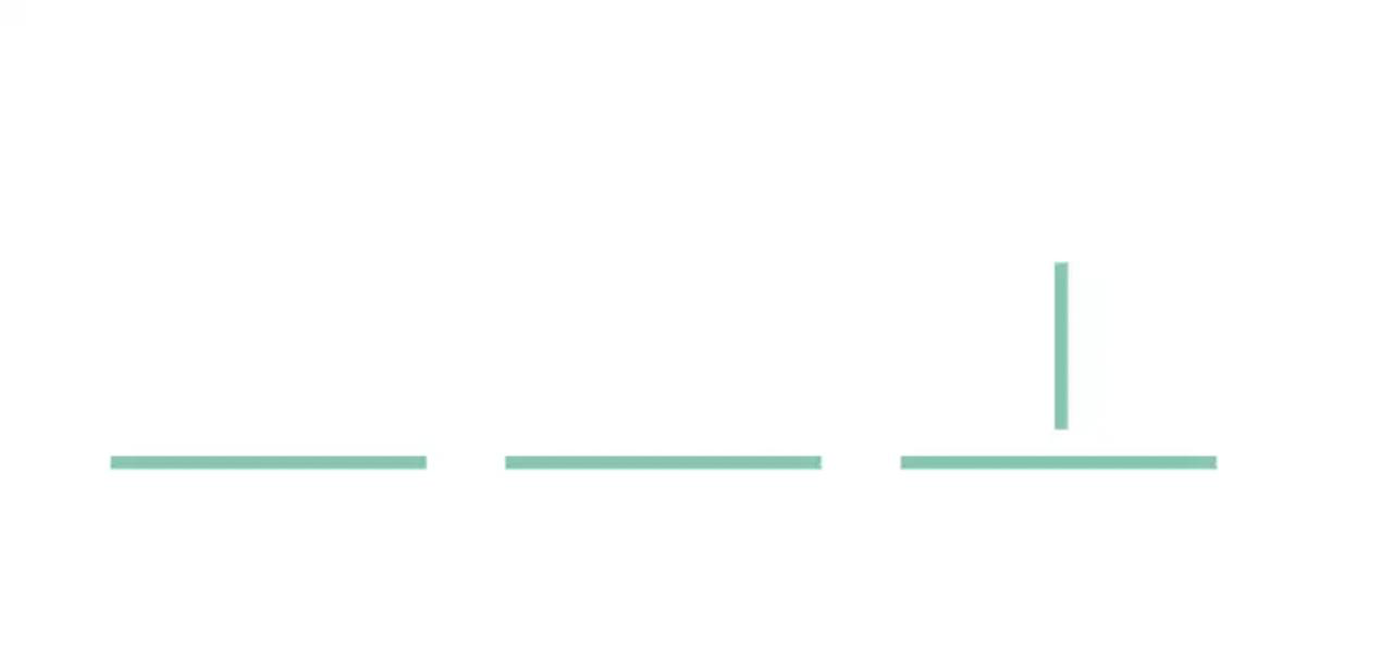 Графическое изображение анапеста