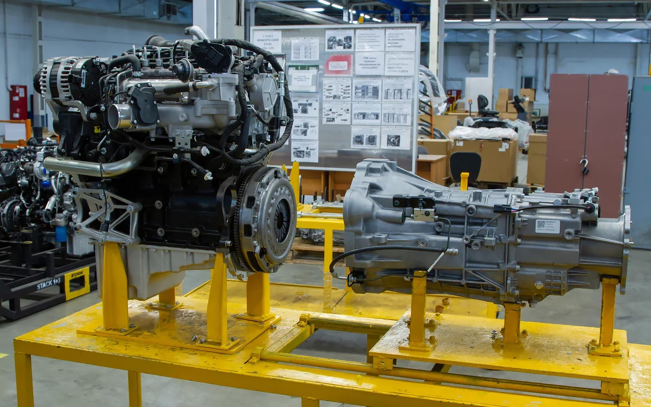 Дизель локализован в Алабуге, а МКП6 и раздатка на предприятиях Заволжья