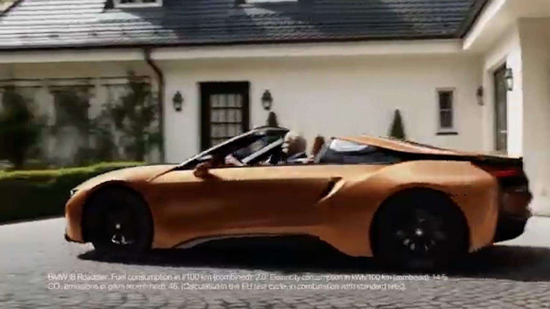 Реклама BMW с экс-главой Mercedes-Benz