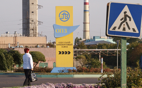 Одесский припортовый завод, сентябрь 2009 года
