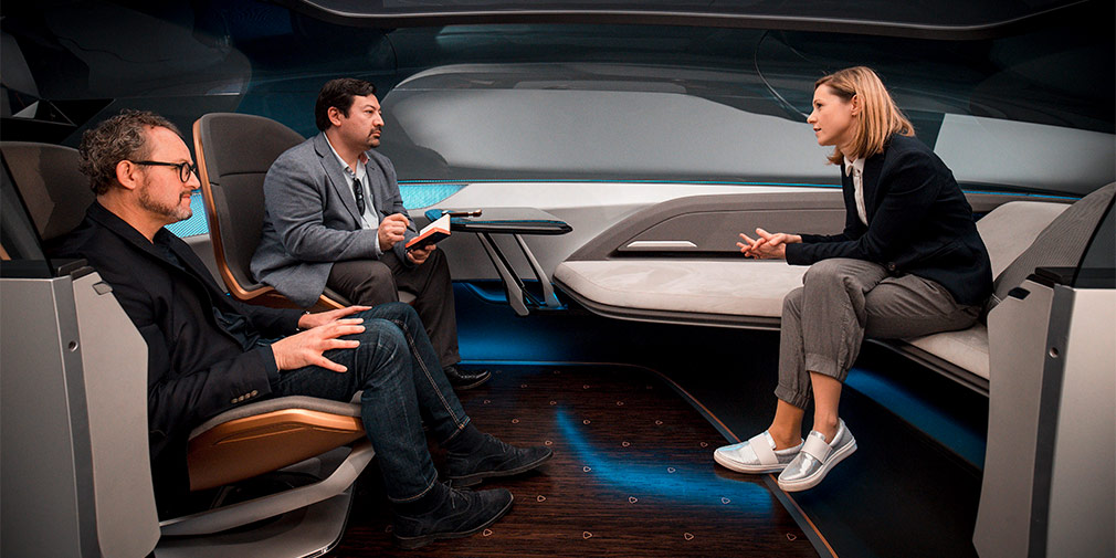 Audi показала салон беспилотника будущего