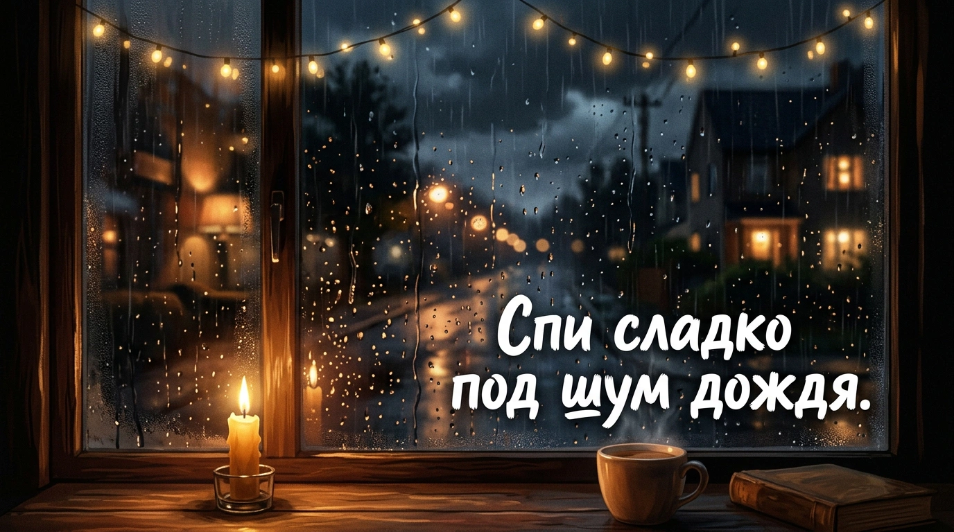 Открытки «Спокойной ночи!» для родных и любимых: 25 уютных картинок