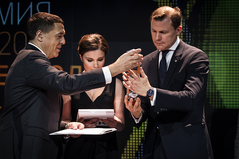 Генеральный директор &laquo;Почты России&raquo; Дмитрий Страшнов &ndash; победитель в номинации &laquo;Менеджер года&raquo;