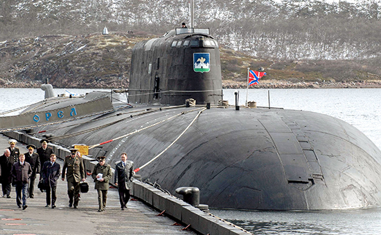 Атомная подводная лодка «Орел». Архивное фото