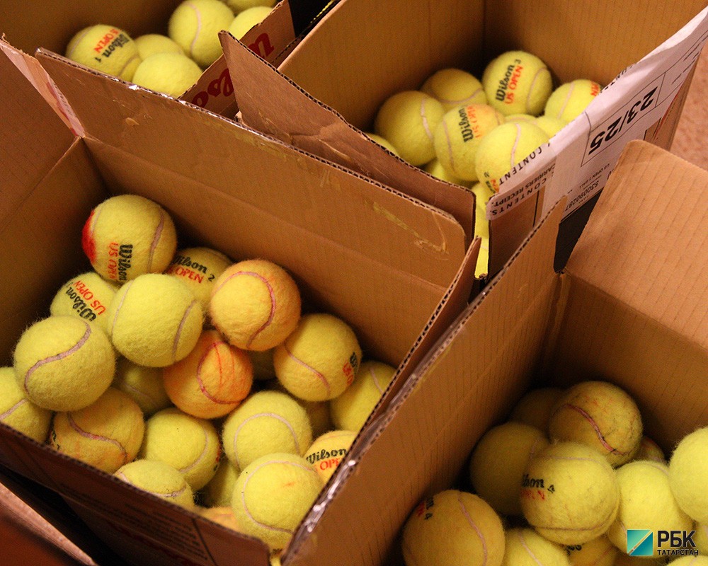 В Казани теннисисты разыгрывают 75 тысяч долларов.