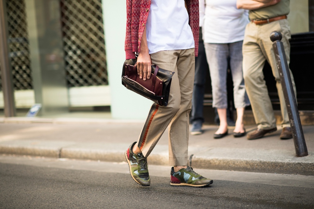 Свежий взгляд на мужскую моду с парижских улиц