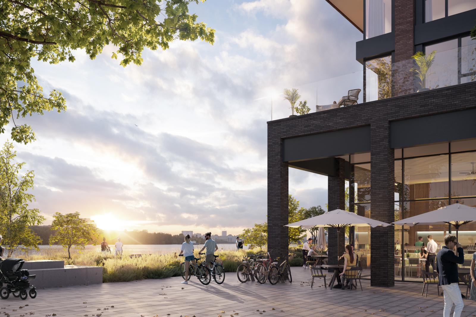 Благоустройство в ЖК Portland