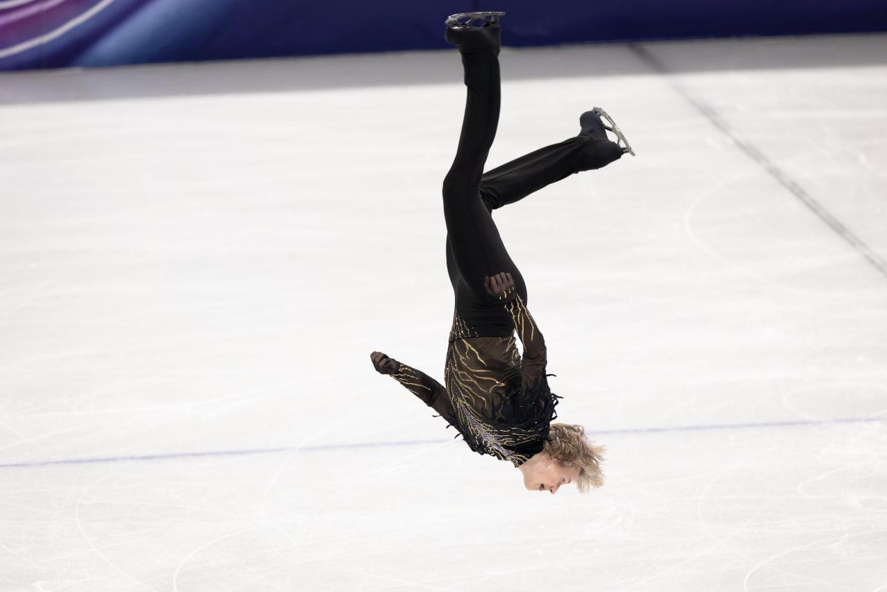 Фигурист Илья Малинин сделал сальто на Олимпийских играх в Италии