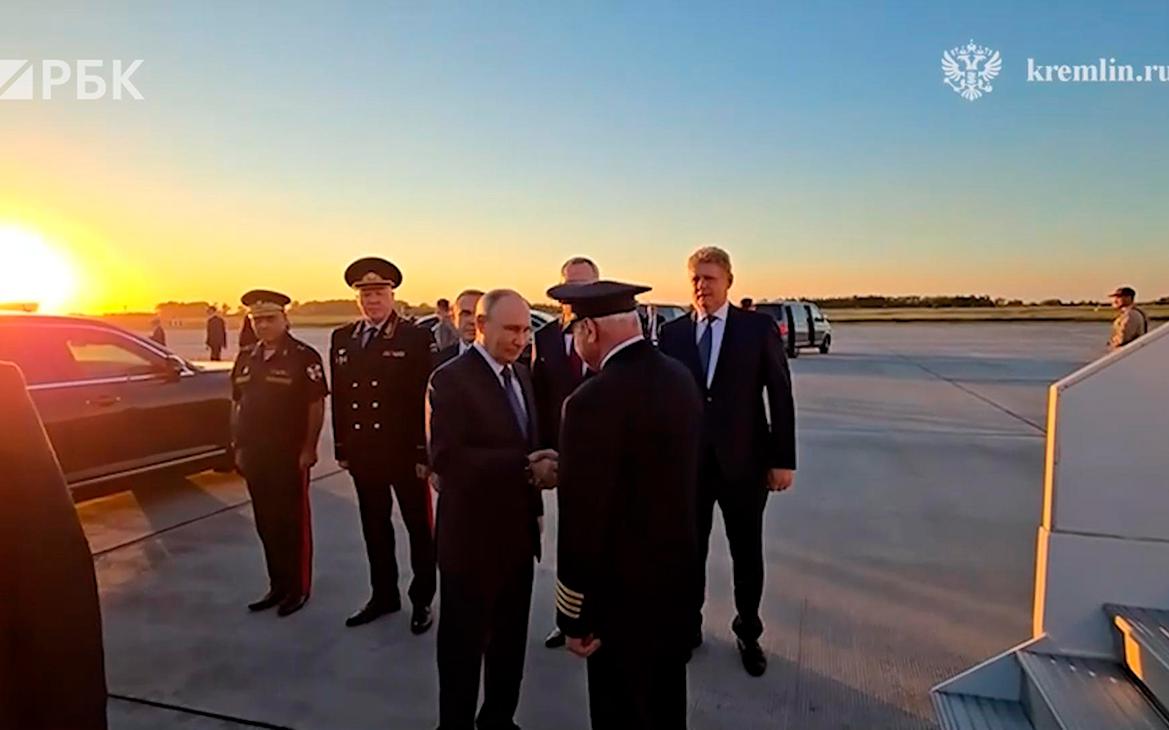Рабочая поездка Путина в Новосибирскую область завершилась. Видео