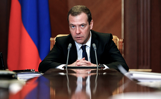 Премьер-министр Дмитрий Медведев


