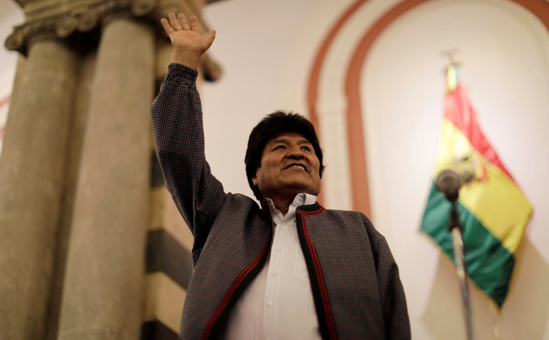 Действующий президент Боливии Эво Моралес