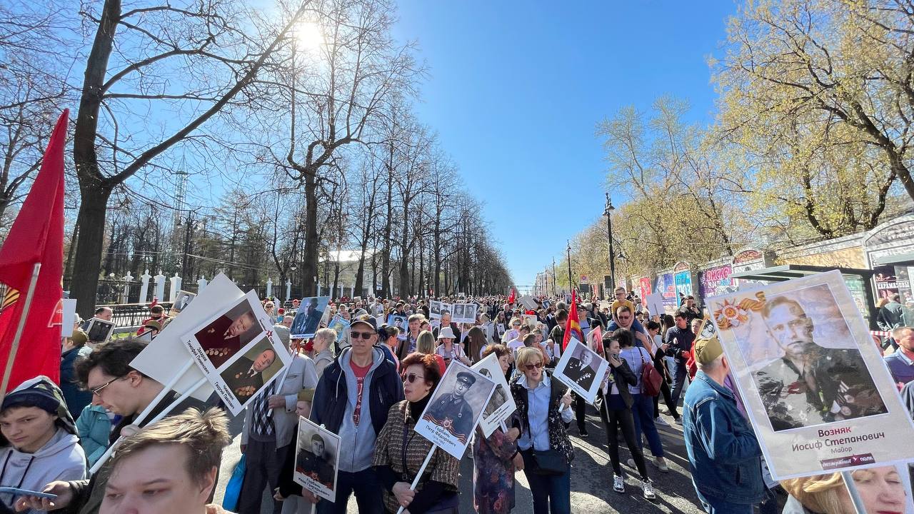 Бессмертный полк пермский край