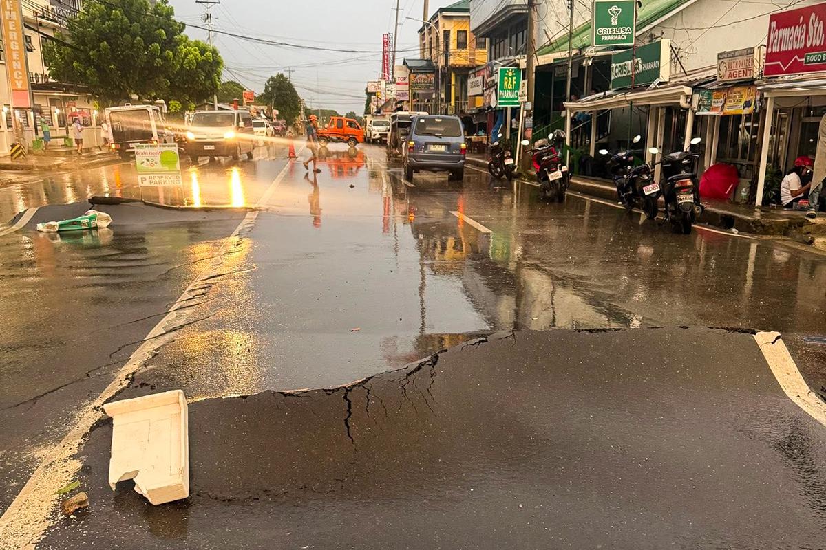 Последствия землетрясения магнитудой 6,9 баллов, в провинции Себу,Филиппины, 1 октября 2025 года