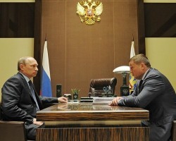 Рабочая встреча Владимира Путина и Андрея Бочарова состоится в Сочи