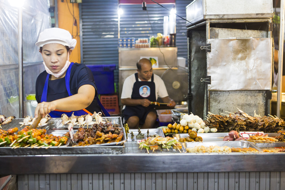Уличная еда в Таиланде
