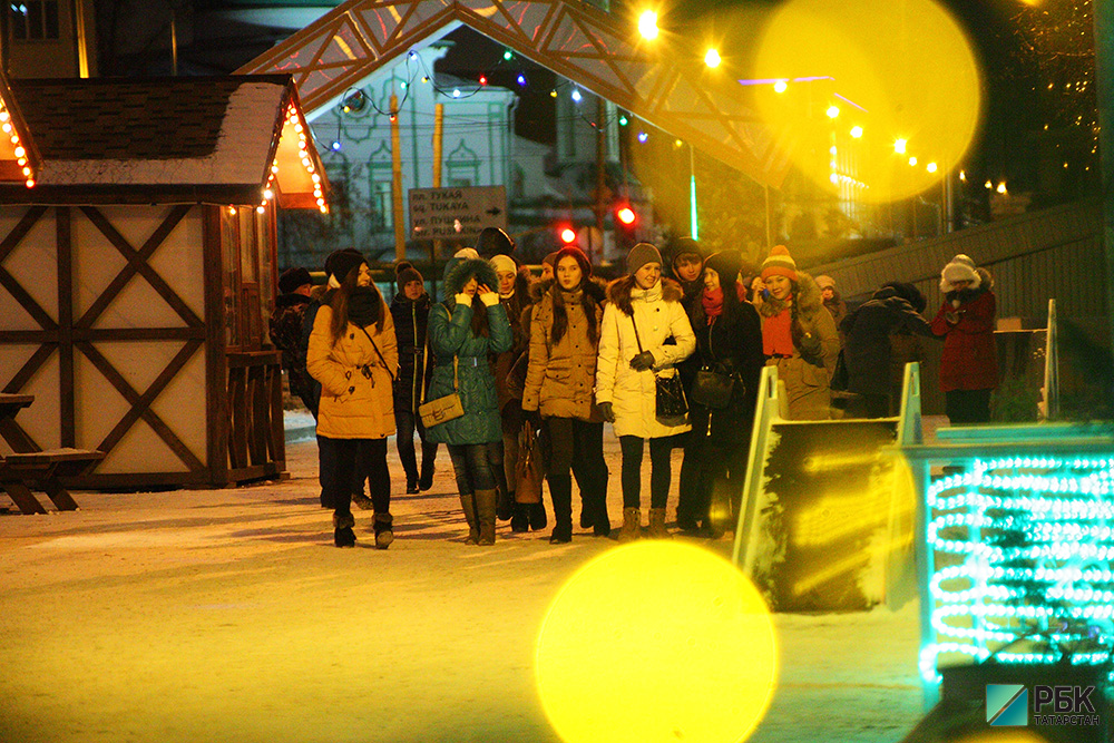 Казань вошла в Топ-3 популярных городов для отдыха в Новый год