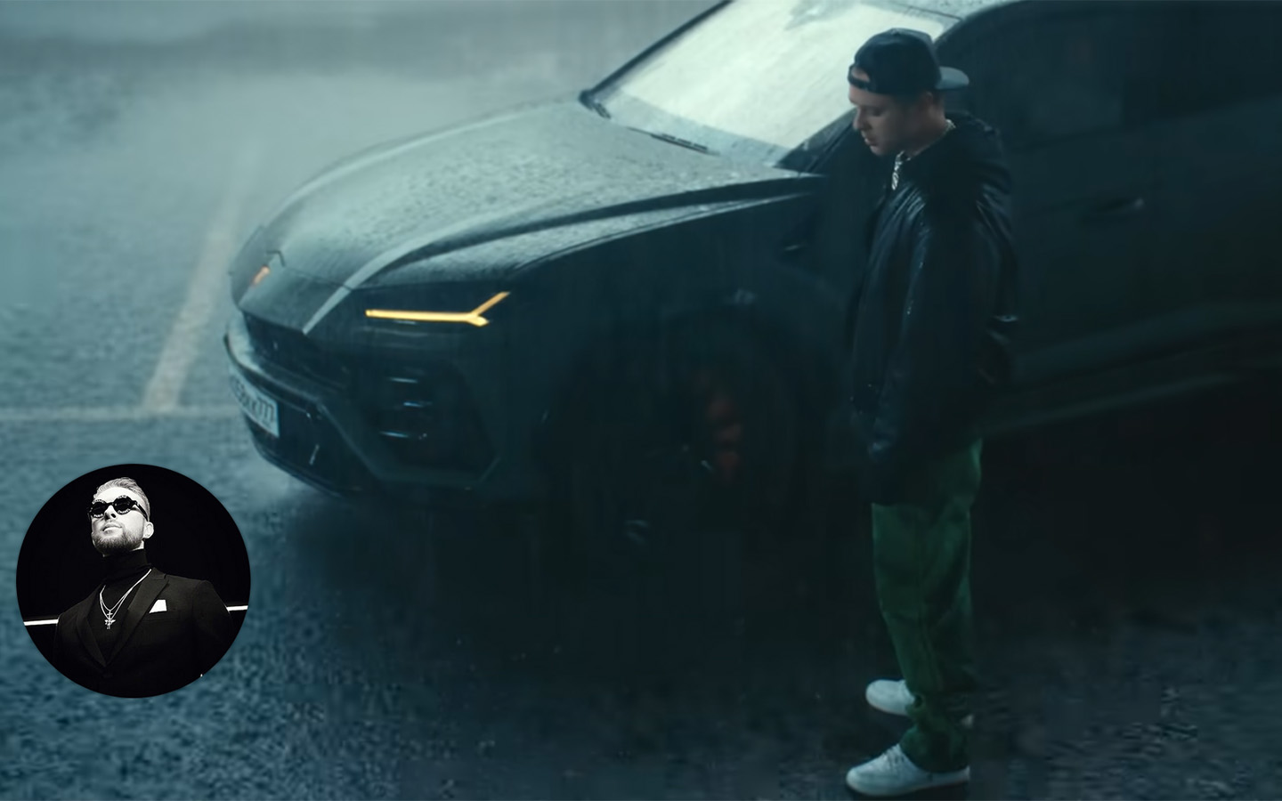 Кадр из клипа Егора Крида Lambo Urus