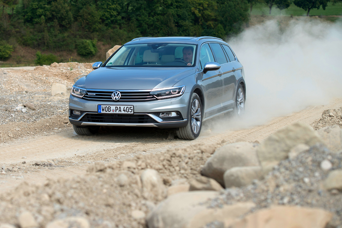 Экстремал. Тест-драйв VW Passat Alltrack :: Autonews