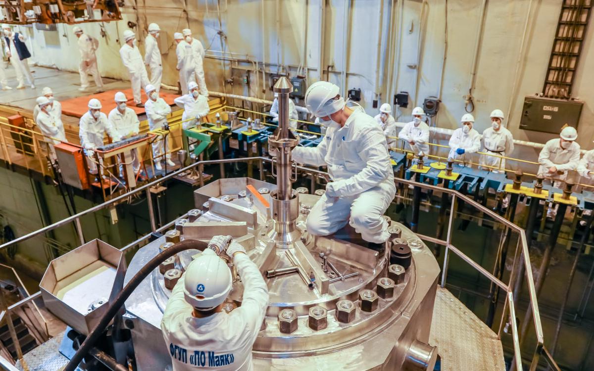 Завершение процесса реконструкции третьей технологической нитки переработки ОЯТ (отработавшего ядерного топлива)