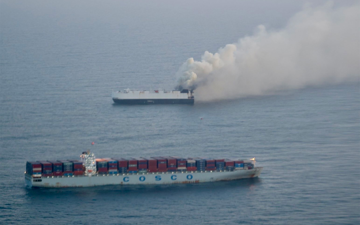 Все 22 члена экипажа грузового судна Morning Midas&nbsp;были спасены экипажем судна Cosco Hellas