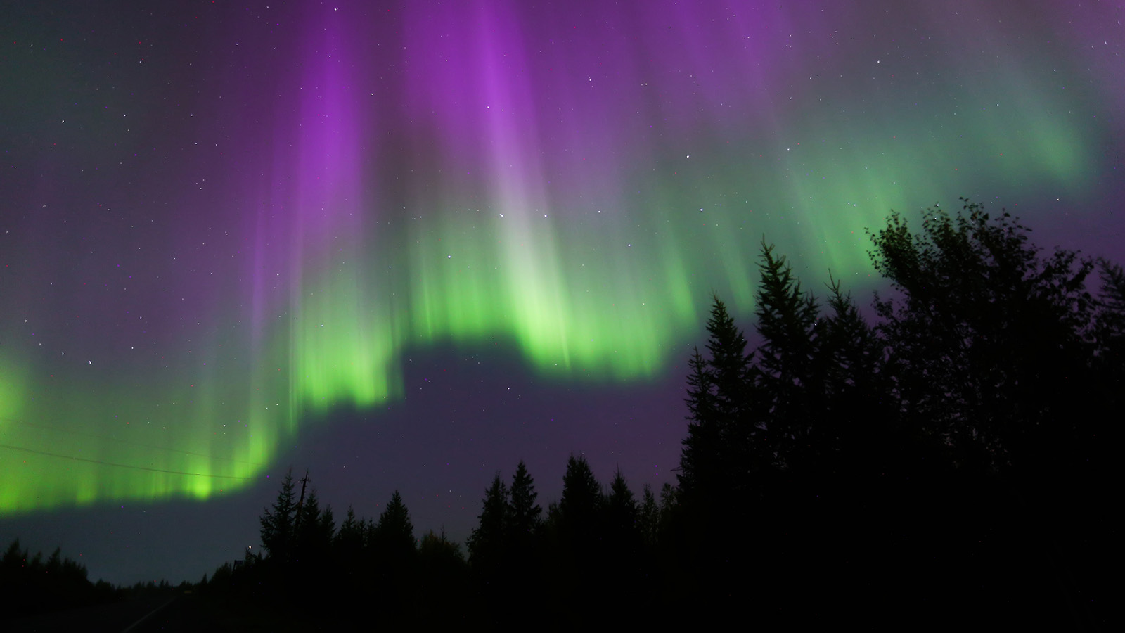 Полярные сияния ожидаются в России в новогоднюю ночь