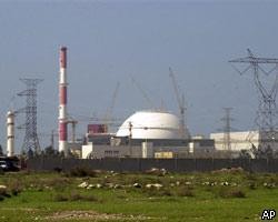 Тегеран: АЭС "Бушер" заработает в октябре 2007г.