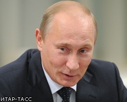 В.Путин стал лауреатом премии "Квадрига"