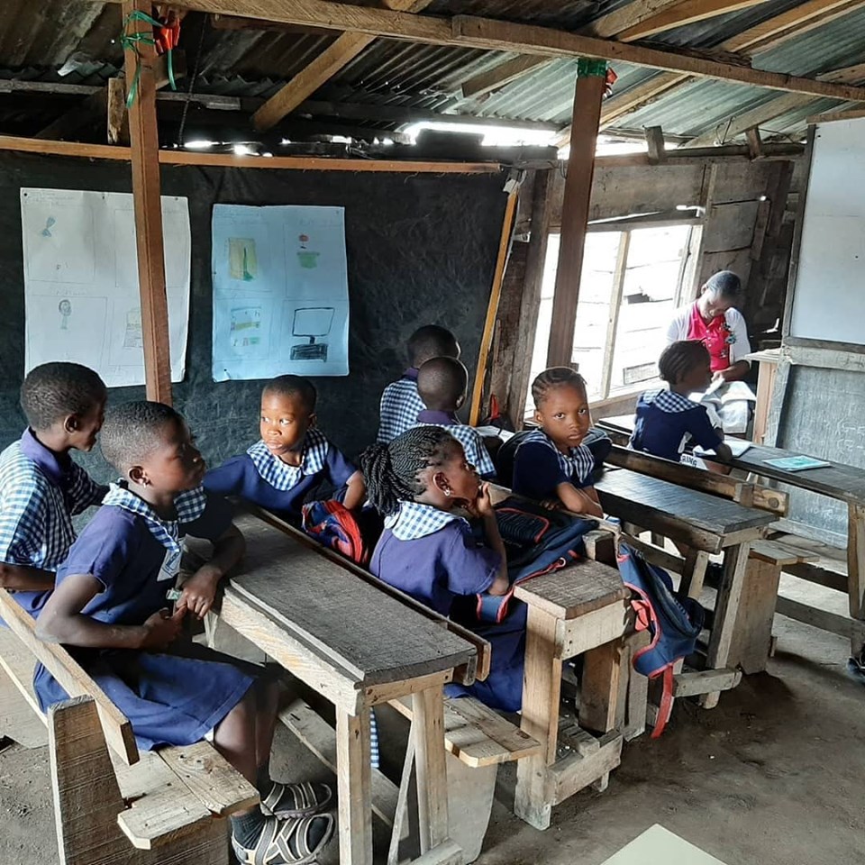 Школа в Лагосе, Нигерия
