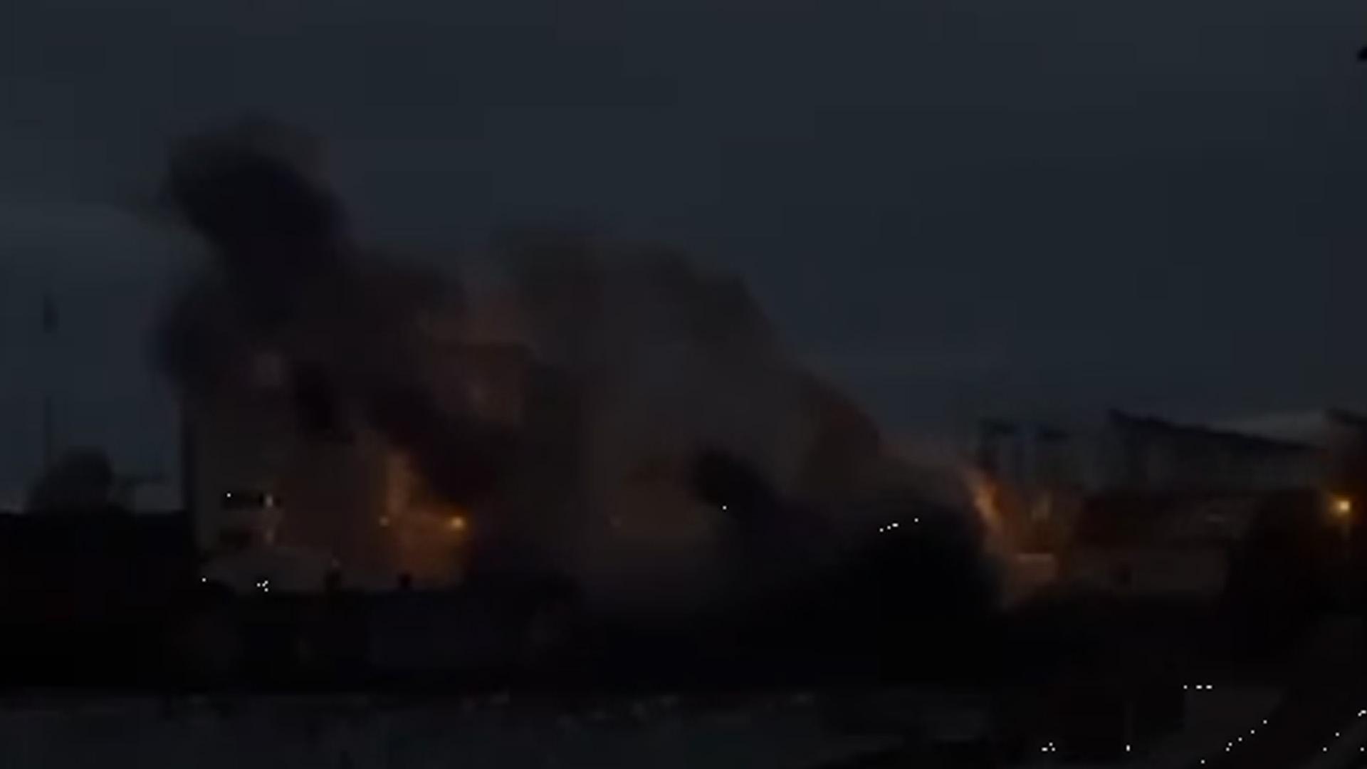 Кадыров показал видео обстрела Запорожской АЭС украинскими военными