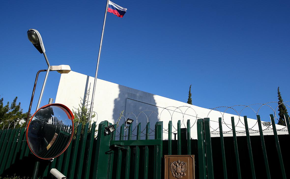Здание посольства России в Афинах
