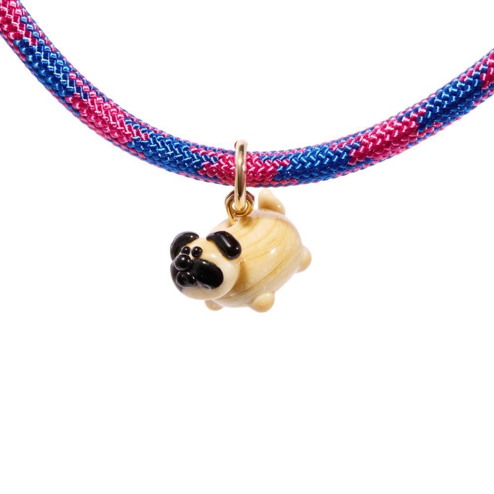 Колье Knitted Cutie Necklace Pug, Holly June, 3900 руб. (vivalavika.com)