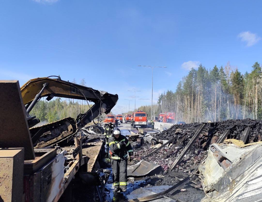 Место аварии