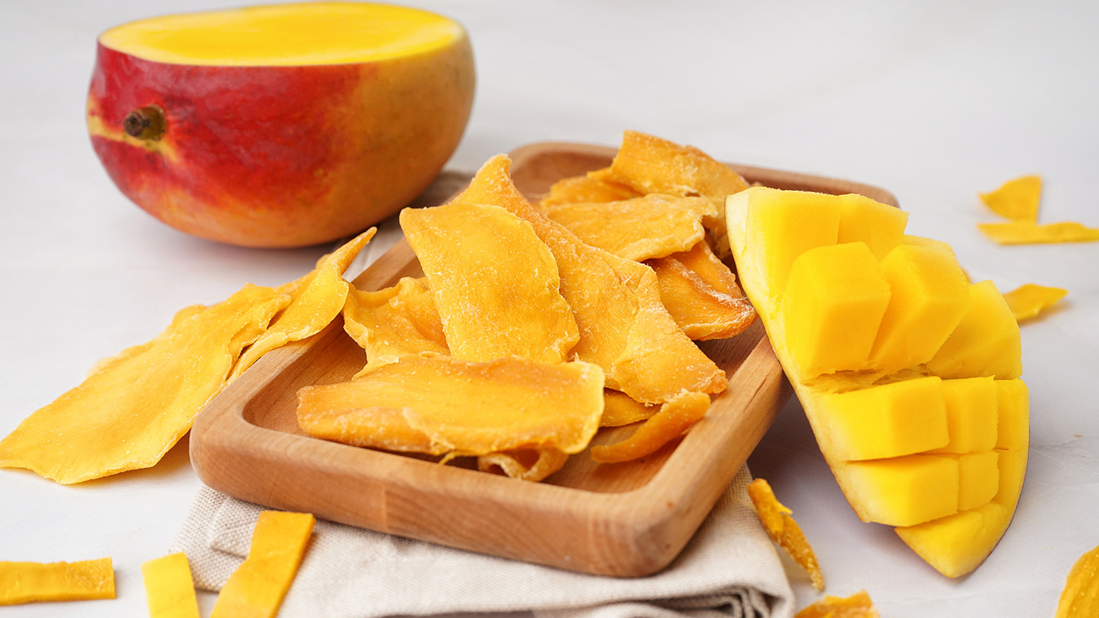 Сушеное манго полезно для зрения, здоровья сердца, служит источником антиоксидантов