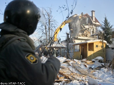 Снос домов в поселке Речник 