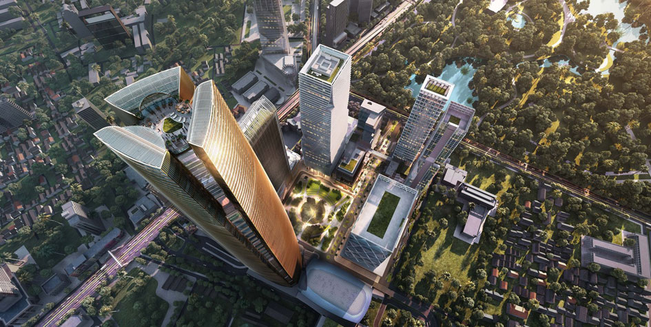 Проект многофункционального центра в&nbsp;Бангкоке
