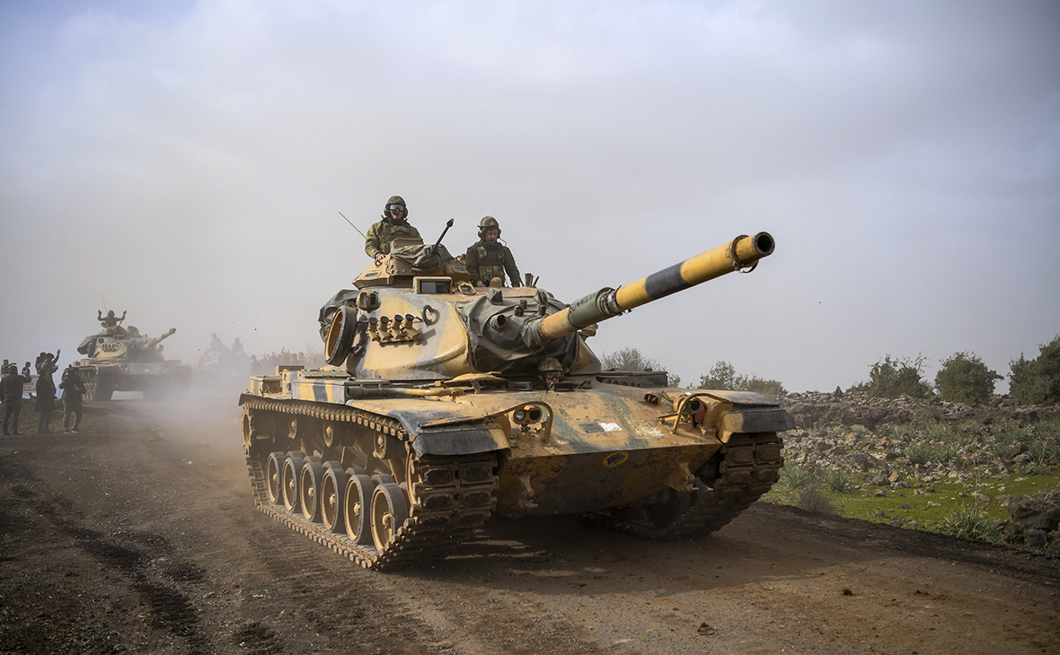Турецкие танки в&nbsp;Африне. 22 января 2018 года