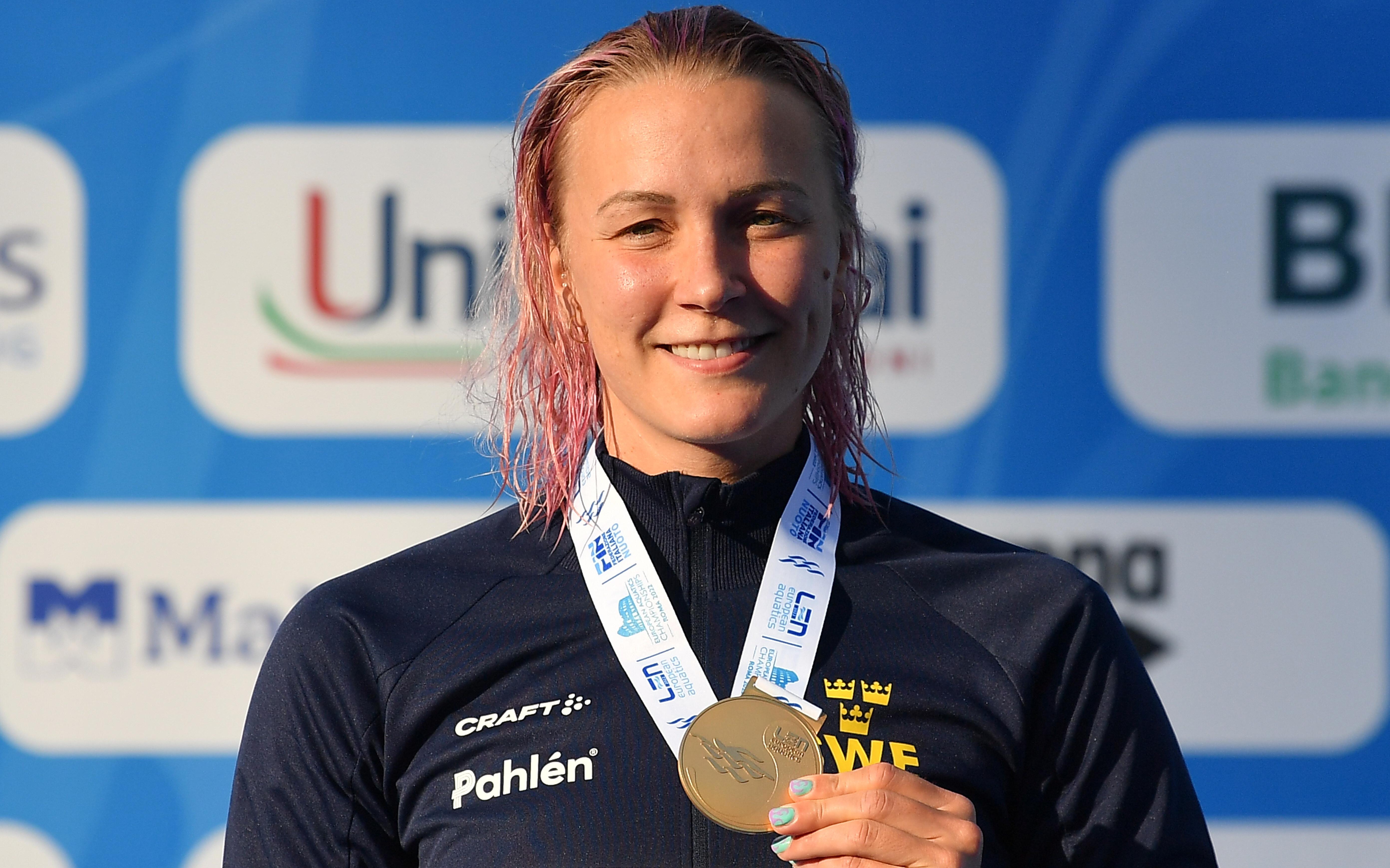 Шведская пловчиха побила рекорд Попова по медалям на чемпионатах Европы