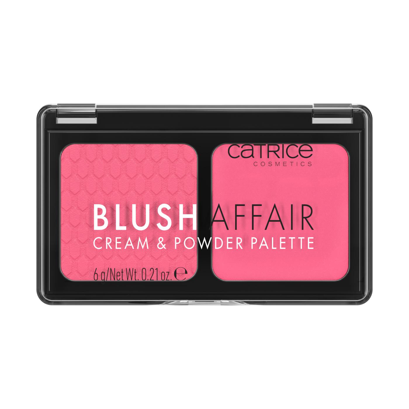 Палетка румян для лица Blush Affair, Cream &amp; Powder, оттенок 020 Pleasing pink, Clarins, 525 руб. (&laquo;Подружка&raquo;)