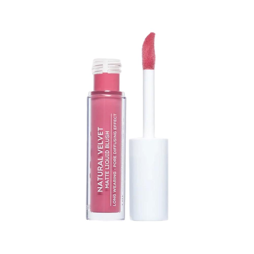 Жидкие румяна для лица Natural Velvet Matte, оттенок 06 розовый, Seventeen, 1239 руб. (&laquo;Золотое яблоко&raquo;)