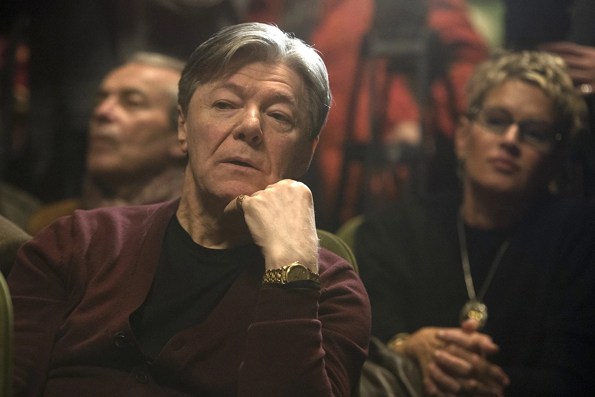 Александр Збруев во время сбора труппы театра «Ленком» (2012)