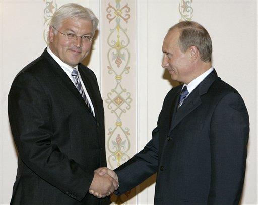 Frank-Walter Steinmeier  -  Путин