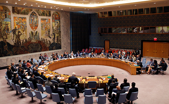 Заседание Совета Безопасности ООН


